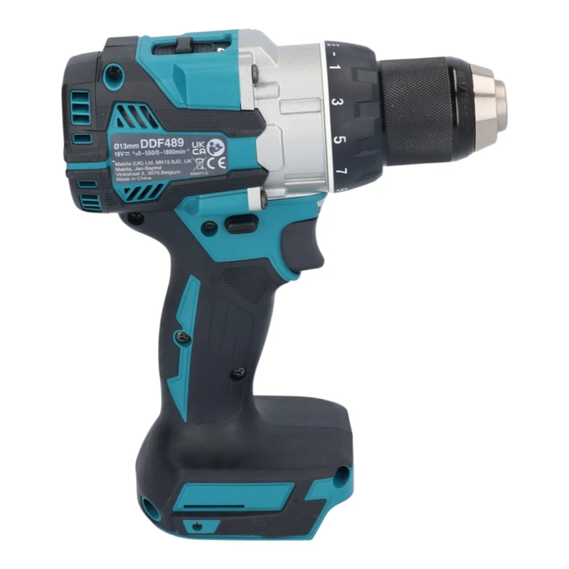 Makita DDF 489 Z Akku Bohrschrauber 18 V 73 Nm Brushless + 102 tlg. Bit Bohrer Set - ohne Akku, ohne Ladegerät