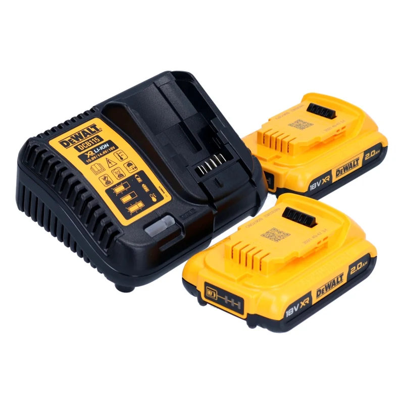 DeWalt DCF 892 D2T Akku Schlagschrauber 18 V 813 Nm 1/2" Brushless + 2x Akku 2,0 Ah + Ladegerät + TSTAK