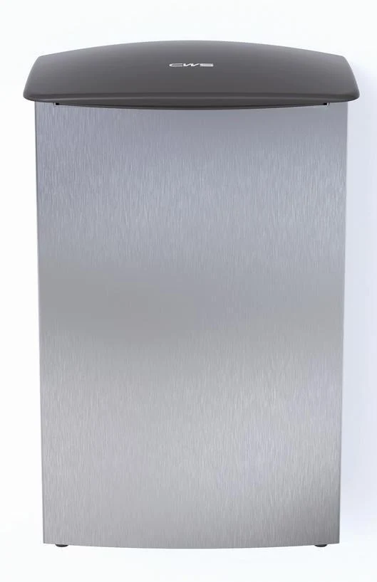 CWS Kunststoffdeckel mit Sichtblende für LadyCare Box 7776000 – Schwarz, Typ 5772