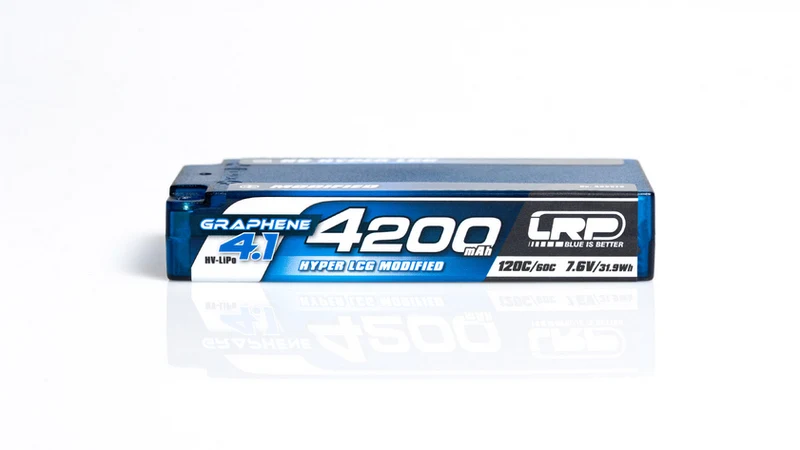 LRP HV Hyper LCG Modified Shorty GRAPHENE-4.1 2S 4200mAh Hardcase 7.6V 120C/60C