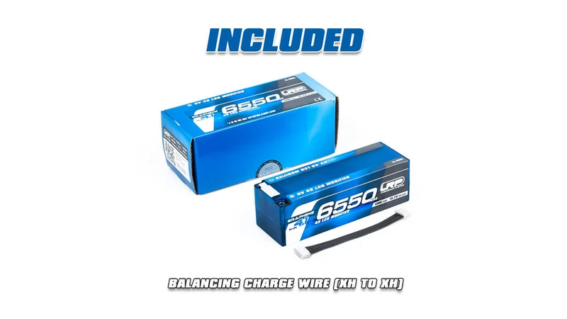 LRP HV LCG Modified GRAPHENE-4.1 4S 6550mAh Hardcase 15.2V 120C/60C