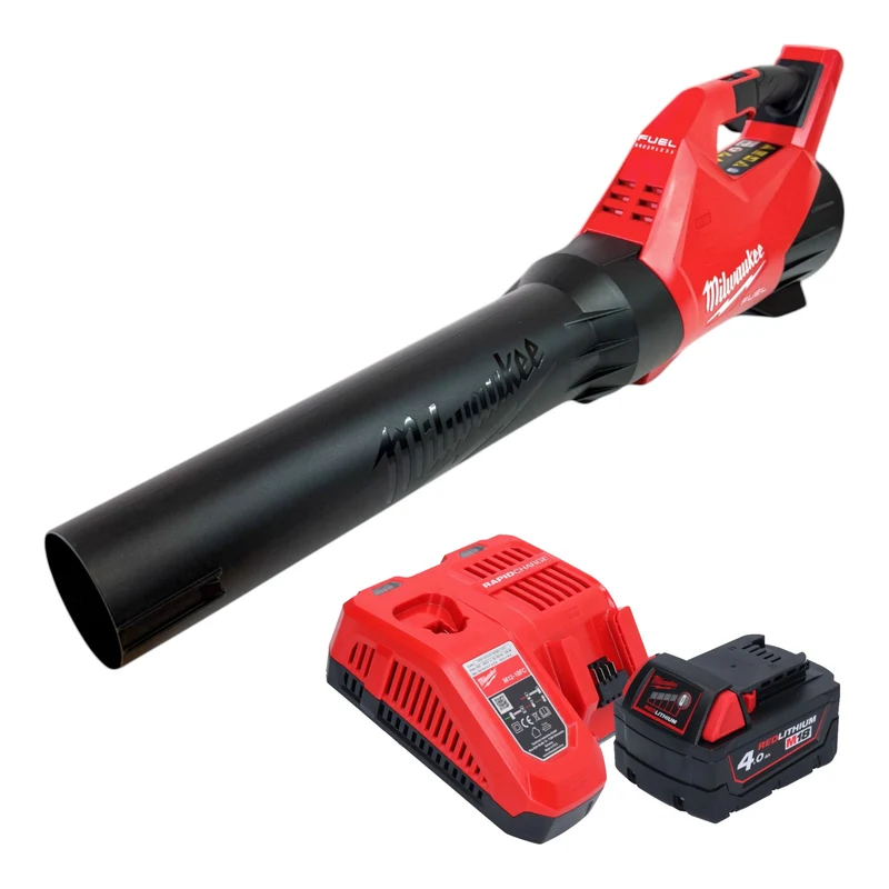 Milwaukee M18 FBLG3­-401 Akku Gebläse 18 V Brushless + 1x Akku 4,0 Ah + Ladegerät