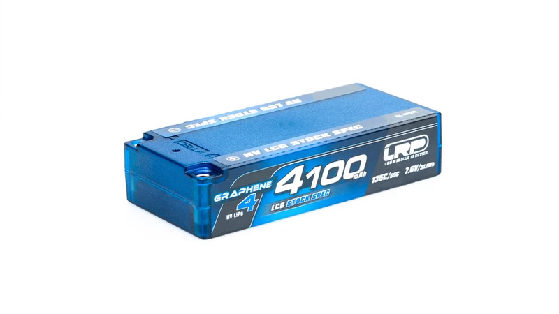LRP HV LCG Stock Spec Shorty GRAPHENE-4 2S 4100mAh Hardcase 7.6V 135C/65C