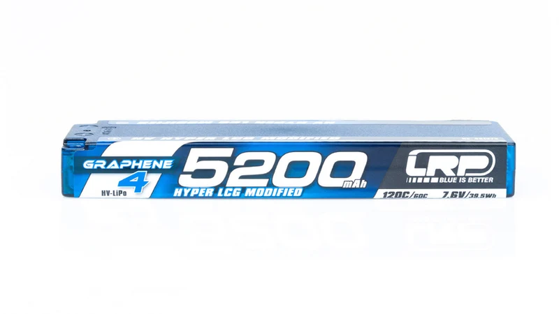 LRP HV Hyper LCG Modified GRAPHENE-4 2S 5200mAh Hardcase 7.6V 120C/60C