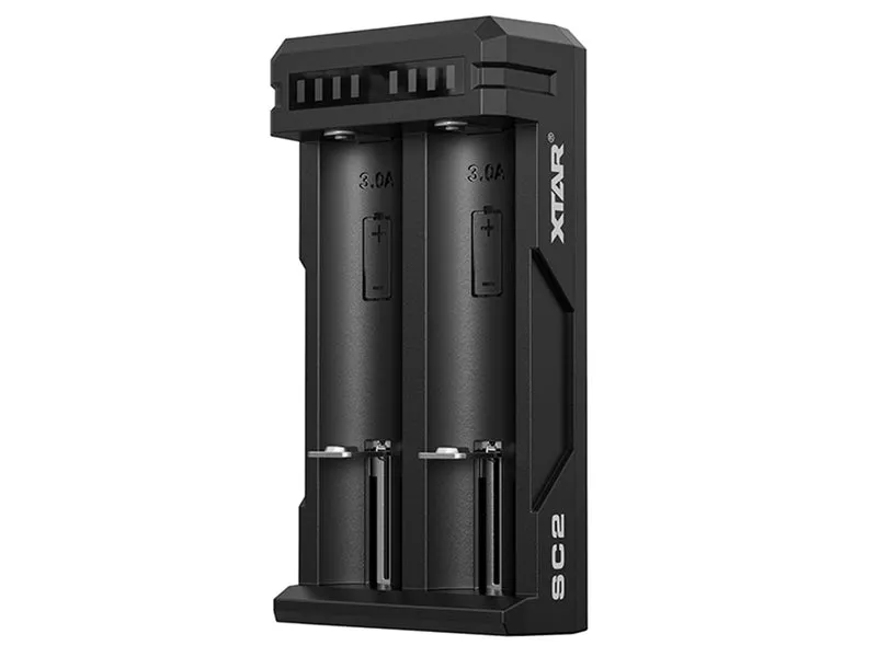 Xtar SC2 - Schnelladegerät für Li-Ion-Akkus mit QC 3.0 Eingang