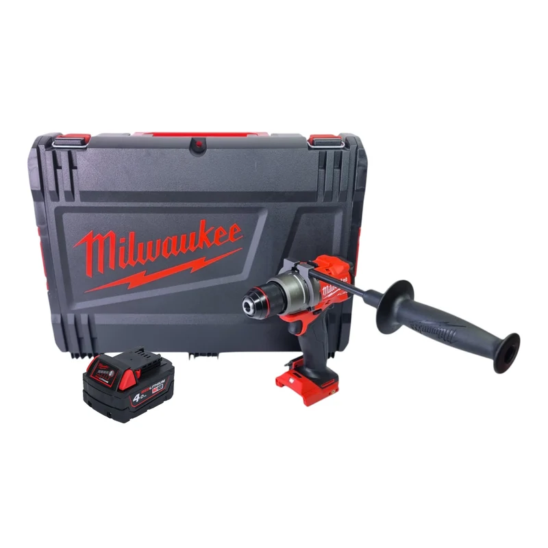 Milwaukee M18 FDD3-401X Akku Bohrschrauber 18 V 158 Nm Brushless + 1x Akku 4,0 Ah + HD Box - ohne Ladegerät