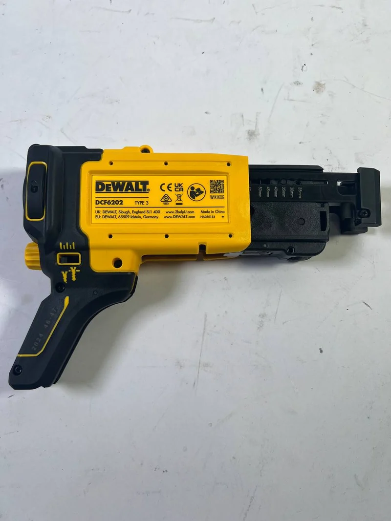 DeWalt DCF 6202 Magazinvorsatz 25 - 57 mm für Akku Schnellbauschrauber DCF 620 - Unvollständig
