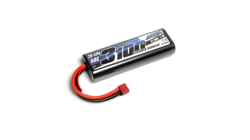 ANTIX by LRP 2S 3100mAh 7.4V 50C Stickpack Hardcase T-Plug LiPo