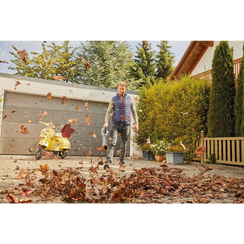 Gardena Akku-Bläser PowerJet 18V P4A / Ready-To-Use Set