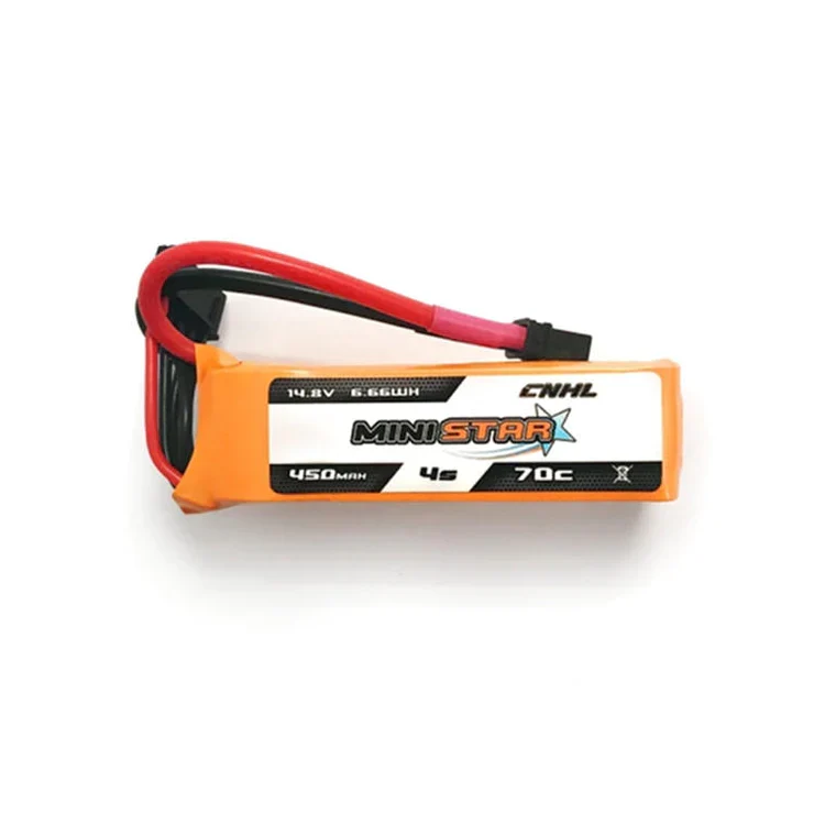 CNHL MiniStar 4S 450mAh 15,2V 70C LiHV XT30U Lipo Akku (3 Stück)