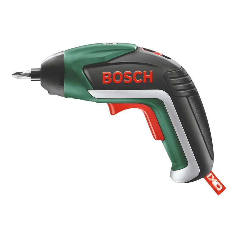 Bosch IXO 5 Akku Schrauber 3,6 V 4,5 Nm ( 06039A8000 ) + 10 tlg. Bit Set + Ladegerät + Box