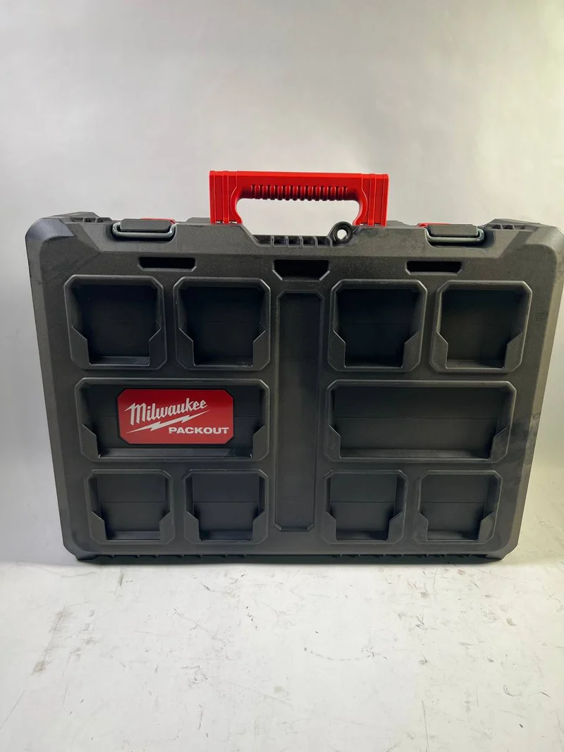 Milwaukee PACKOUT Systemkoffer Toolbox 525 x 380 x 150 mm ( 4932464080 ) - Leicht Gebraucht