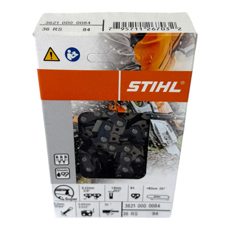 Stihl 3/8" Rapid Super (RS) Sägekette 63 cm 3/8" 1,6 mm ( 36210000084 )