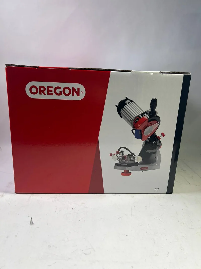 Oregon 620-230 Kettenschleifgerät mit Hydraulischer Spannung 214 Watt 145 mm für Sägeketten Serie 620 - Unvollständig