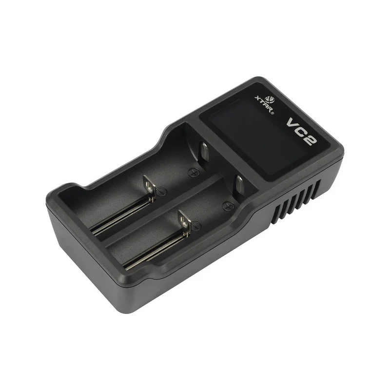 Xtar VC2 - Ladegerät für Li-Ion-Akkus 3,6V - 3,7V inkl. USB-Kabel