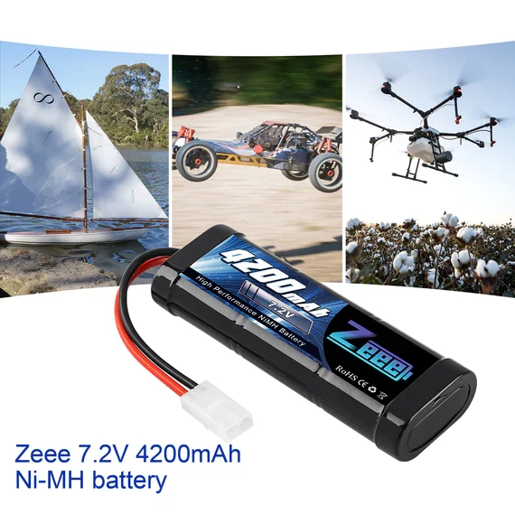 Zeee 7,2 V 4200mAh NiMH-Akku Tamiya (2 Stück)