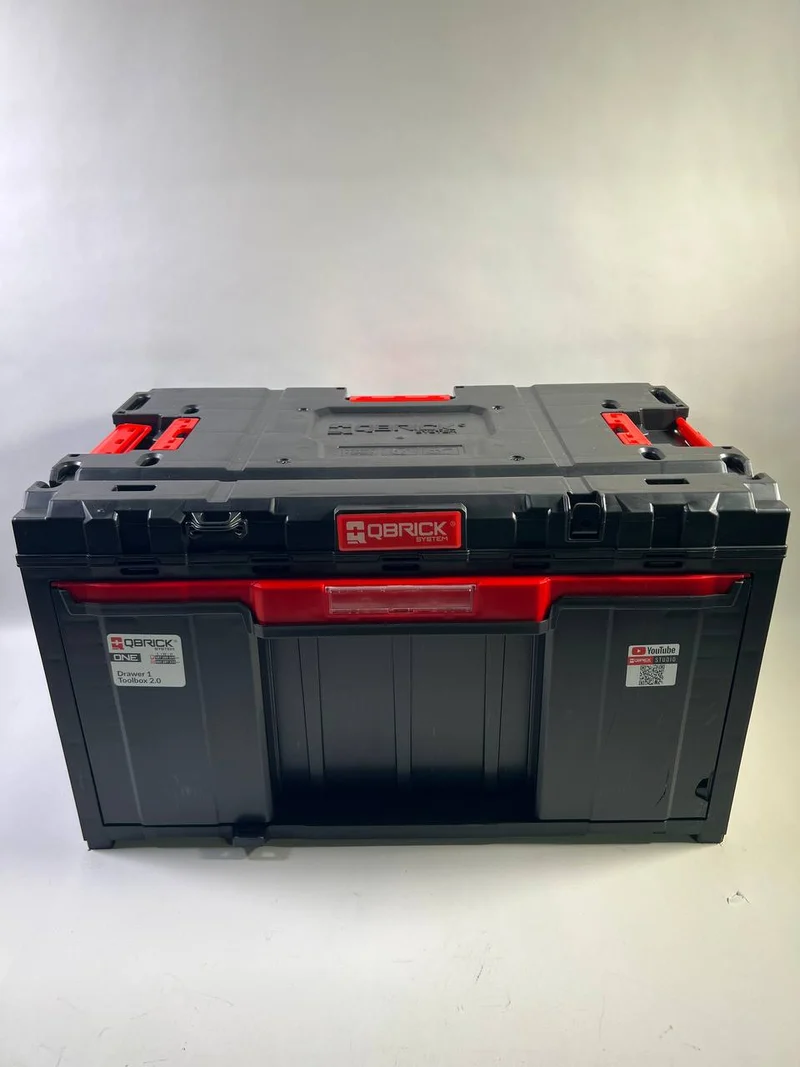 Qbrick System ONE Drawer 1 Toolbox 2.0 Werkzeugbox 587 x 380 x 340 mm 32,5 L mit einer Schublade - Beschädigt