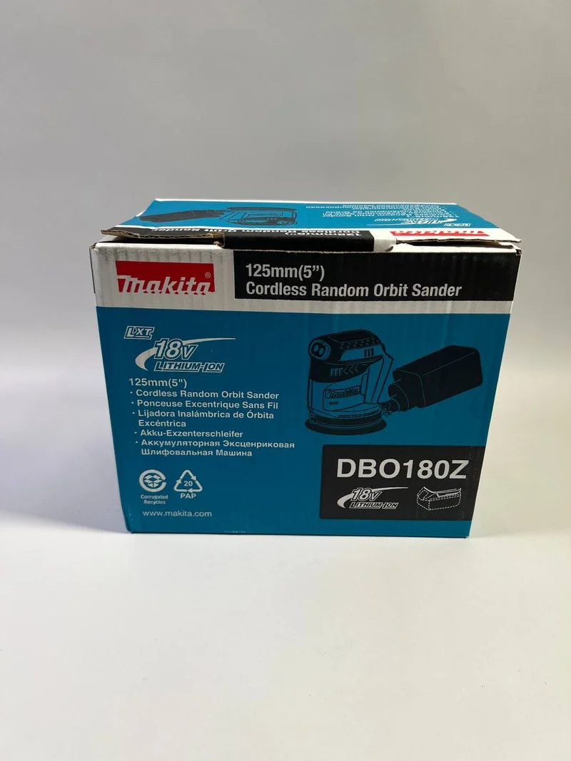 Makita DBO 180 Z Akku Exzenterschleifer 18V 125mm Solo - Gebraucht