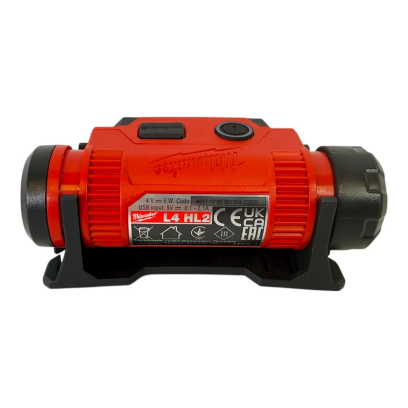 Milwaukee L4 HL2-301 USB Akku Stirnlampe 600 lm IP54 ( 4933479963 ) + 1x Akku 3,0 Ah + Ladekabel