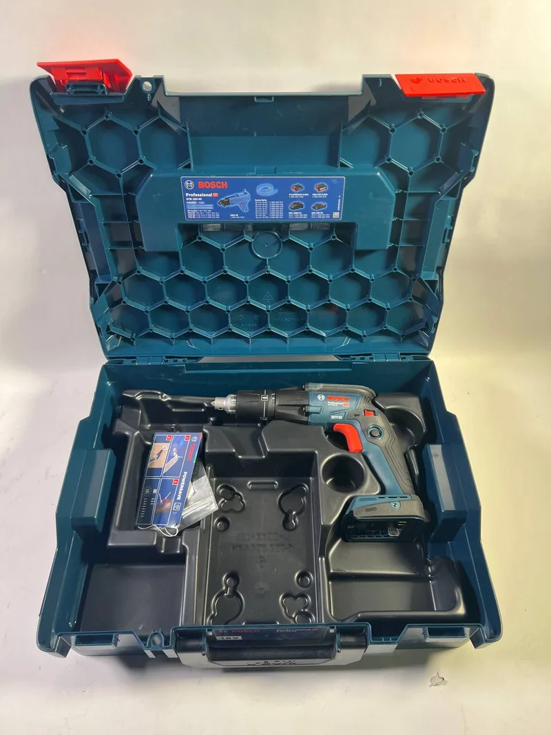 Bosch GTB 18V-45 Akku Trockenbauschrauber 18 V 32 Nm ( 06019K7001 ) Brushless + L-Boxx - „Herstellergeprüft & überholt“