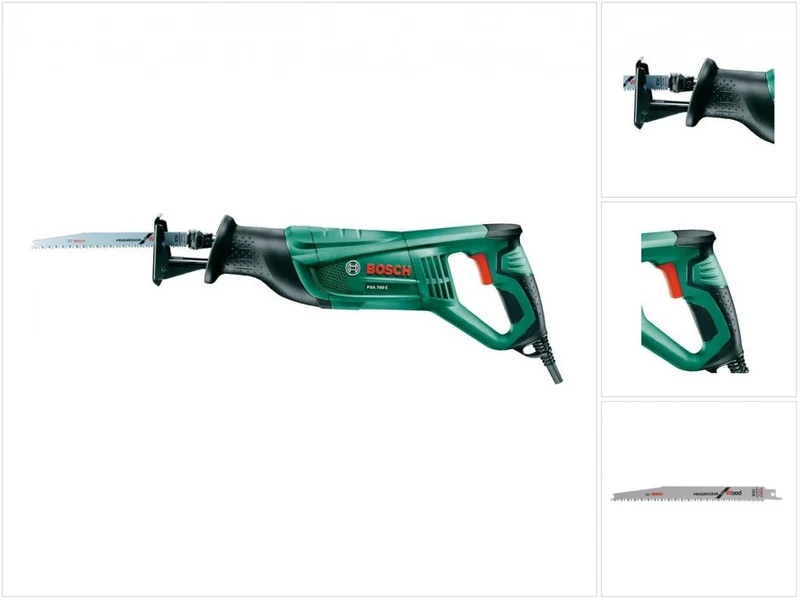 Bosch PSA 700 E Säbelsäge Fuchsschwanz Säge + 1 Sägeblatt für Holz S 2345 X ( 06033A7000 )