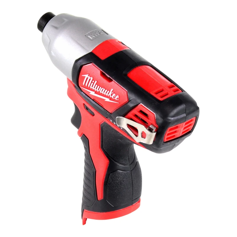 Milwaukee M12 BID-202 Akku Schlagschrauber 12 V 112 Nm 1/4" + 2x Akku 2,0 Ah + Ladegerät