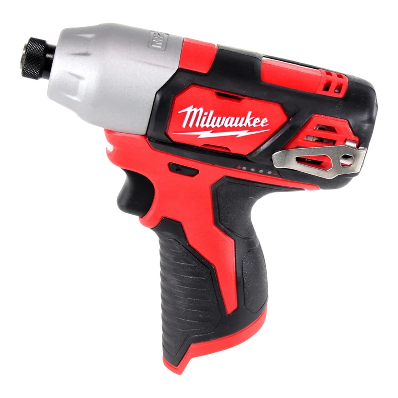 Milwaukee M12 BID-201 Akku Schlagschrauber 12 V 112 Nm 1/4" + 1x Akku 2,0 Ah + Ladegerät