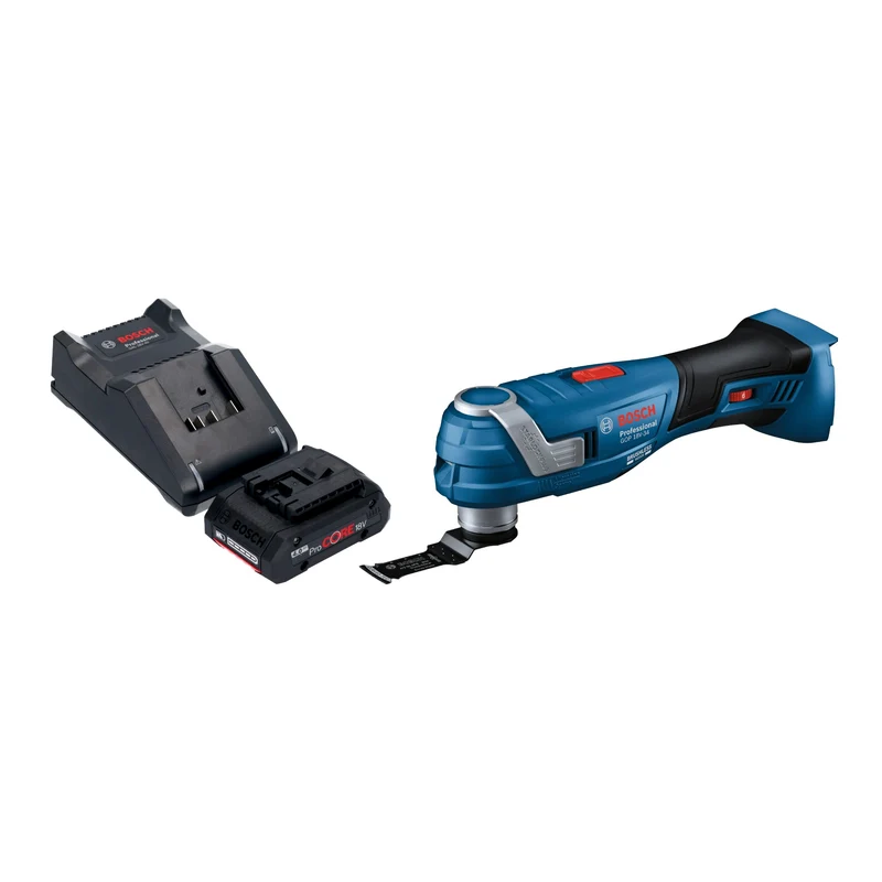 Bosch GOP 18V-34 Professional Akku Multi Cutter 18 V Starlock Plus + 1x ProCORE Akku 4,0 Ah + Ladegerät