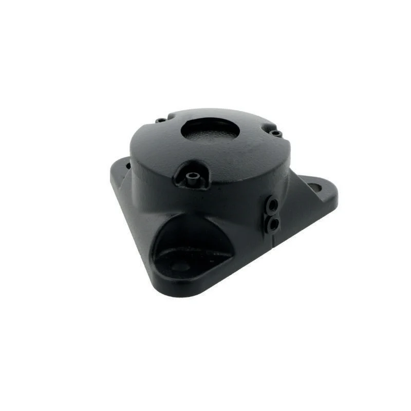 SKF Flanschlagergehäuse FNL507 B 30 mm dreieckig aus Grauguss für durchgehende Welle