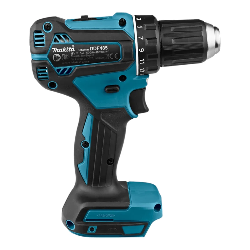 Makita DDF 485 Z Akku Bohrschrauber 18 V 50 Nm Brushless + 102 tlg. Bit Bohrer Set - ohne Akku, ohne Ladegerät