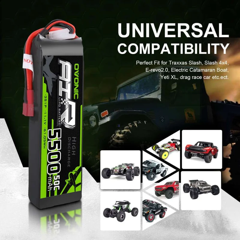 Ovonic Air 3S 5500mAh 11,1V 50C Deans LiPo Akku
