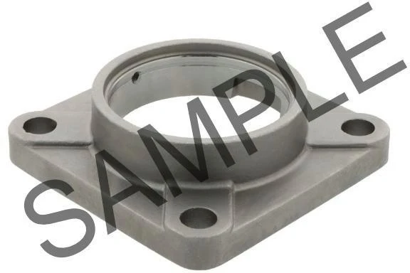 INA Flanschlagergehäuse FLAN47 -MSB-FA125 46,95 mm rund – Stahlblech, für durchgehende Welle