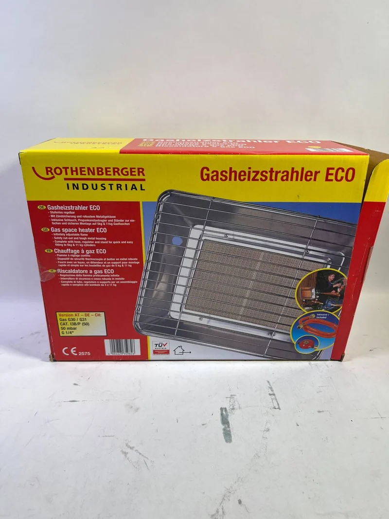 Rothenberger Gasheizstrahler Eco (35984) - Neuwertig