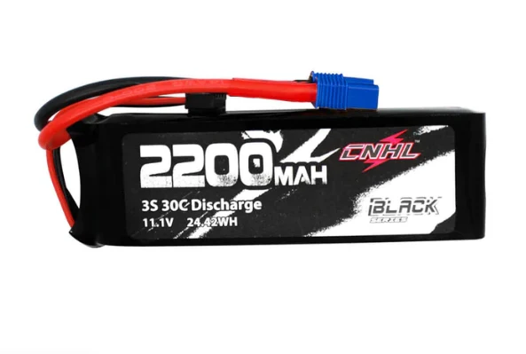 CNHL Black Series 3S 2200mAh 11,1V 30C EC3 Lipo Akku