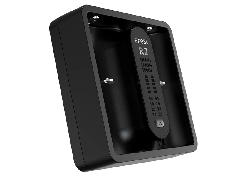 Efest iMate R2 Ladegerät für Li-Ion und NiMh/NiCD Akku mit QC3.0 Stromversorgung