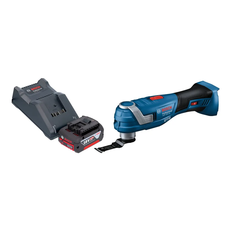 Bosch GOP 18V-34 Professional Akku Multi Cutter 18 V Starlock Plus + 1x Akku 4,0 Ah + Ladegerät