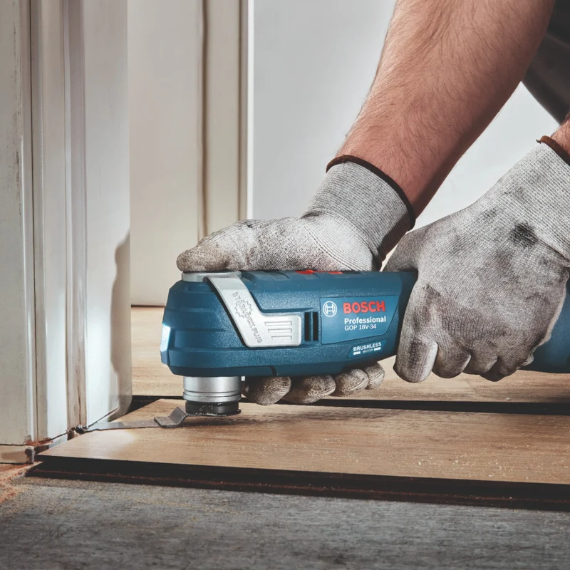 Bosch GOP 18V-34 Professional Akku Multi Cutter 18 V Starlock Plus + 1x Akku 4,0 Ah + Ladegerät