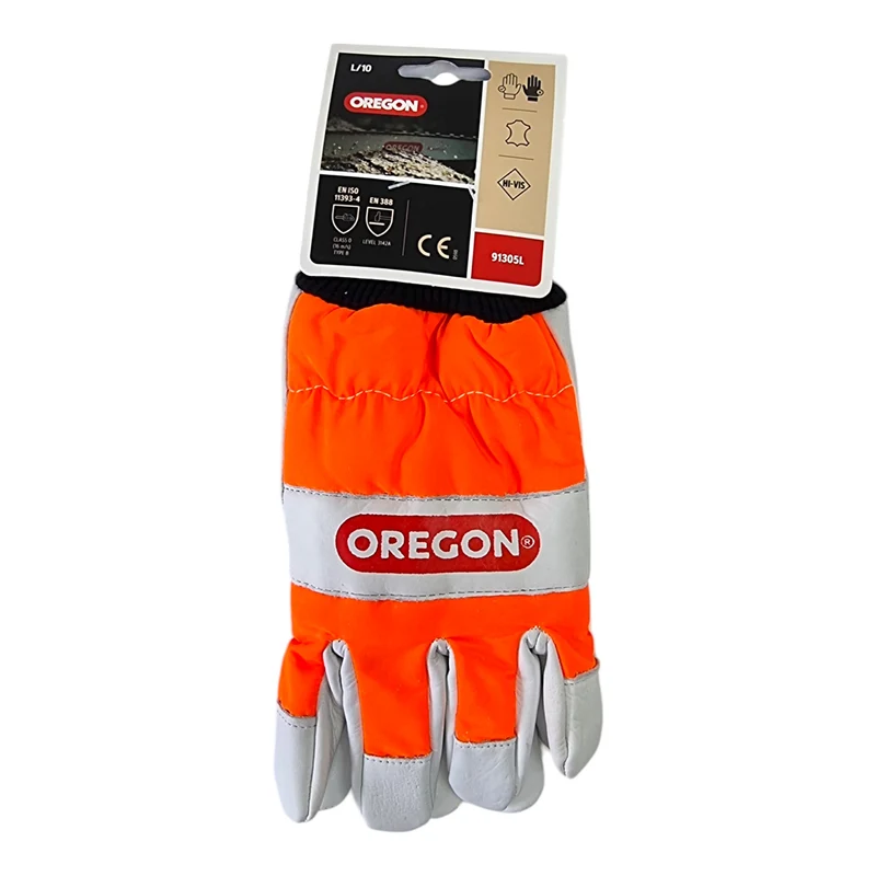 Oregon Kettensägen Schutzausrüstung Set ( 574742A ) mit Schutzhelm / Beinschutz und Handschuhe