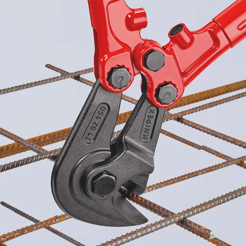 KNIPEX Baustahlmattenschneider 950 mm – für weichen Draht bis 11 mm, mittelhart 9 mm, hart 6 mm