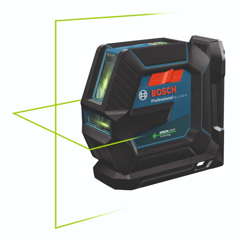 Bosch GLL 2-15 G Professional Linienlaser 15 m IP 64 grün ( 0601063W02 ) + Koffer