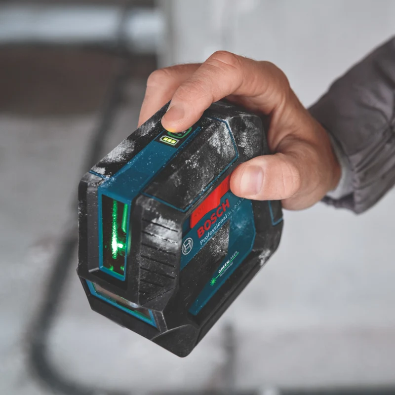 Bosch GLL 2-15 G Professional Linienlaser 15 m IP 64 grün ( 0601063W02 ) + Koffer