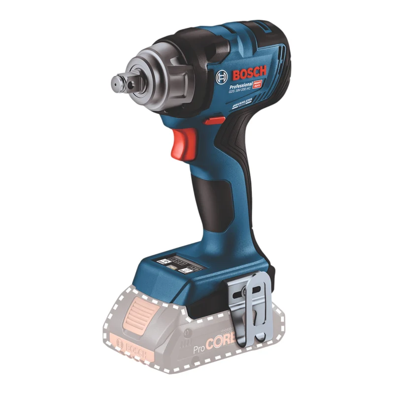 Bosch GDS 18V-330 HC Professional Akku Schlagschrauber 18 V 330 Nm 1/2" Brushless ( 06019L5001 ) + L-Boxx - ohne Akku, ohne Ladegerät