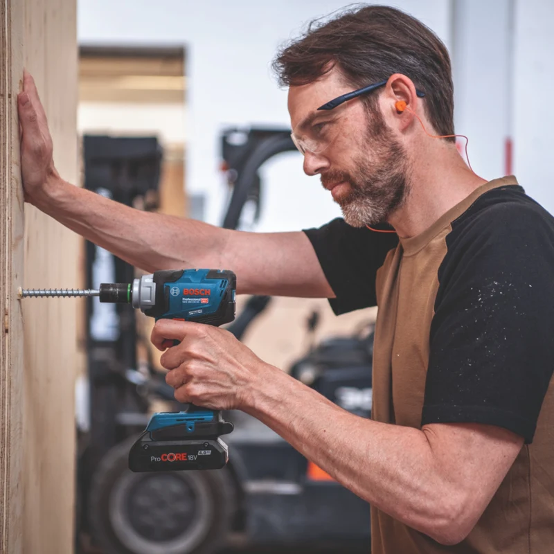 Bosch GDS 18V-330 HC Professional Akku Schlagschrauber 18 V 330 Nm 1/2" Brushless ( 06019L5001 ) + L-Boxx - ohne Akku, ohne Ladegerät