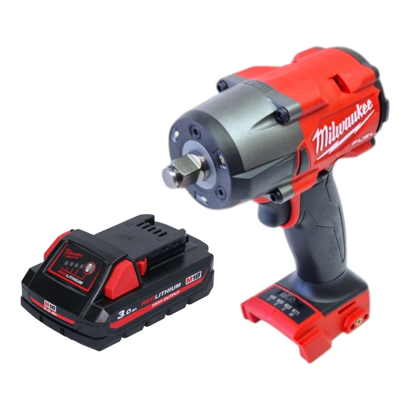 Milwaukee M18 FMTIW2F12-301 Akku Schlagschrauber 18 V 745 Nm 1/2" Brushless + 1x Akku 3,0 Ah - ohne Ladegerät