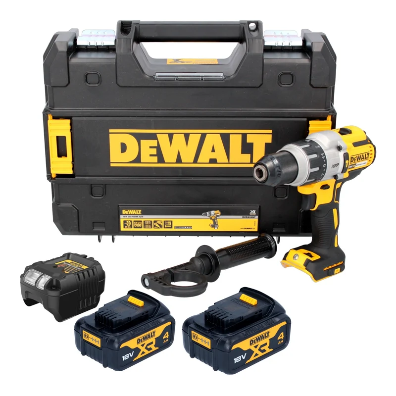 DeWalt DCD 996 M2T Akku Schlagbohrschrauber 18 V 95 Nm Brushless + 2x Akku 4,0 Ah + Ladegerät + TSTAK