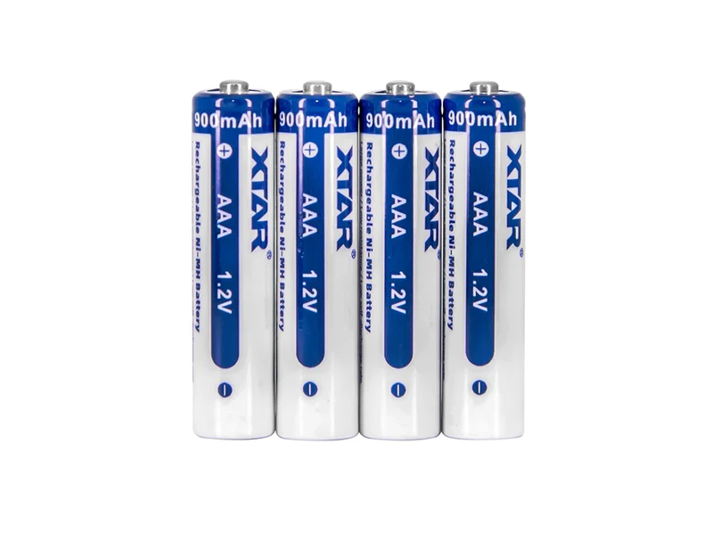 XTAR AAA R03 NIMH Akku 900mAh 1,2V mit Aufbewahrungsbox (4 Stuck)