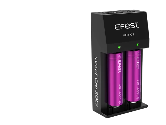 Efest Pro C2 Ladegerät für Li-Ion-Akkus