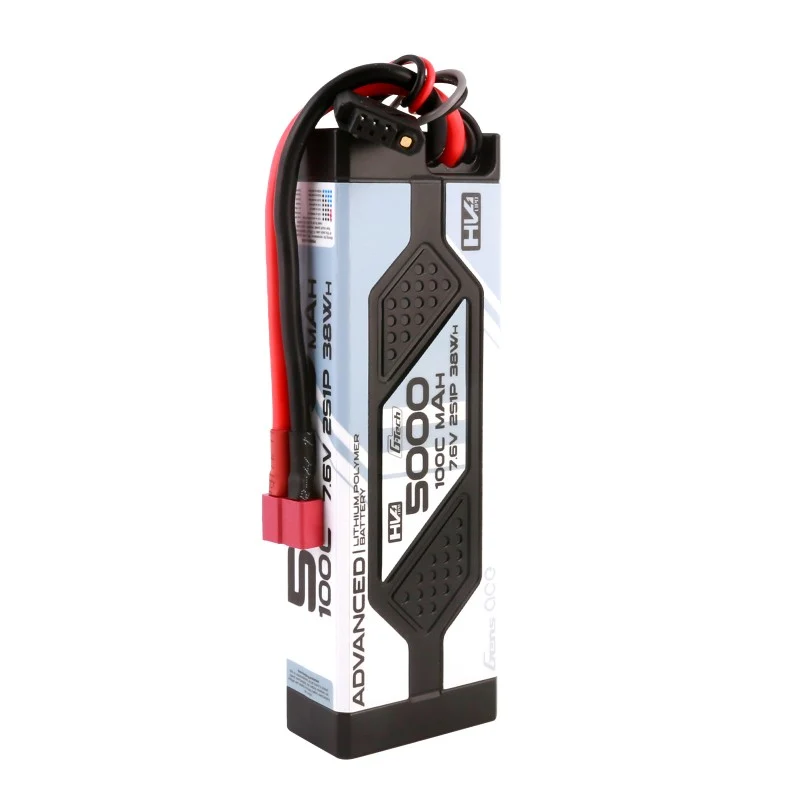 Gens Ace Advanced G-Tech 2S 5000mAh 7,6V 2S1P 100C HV Hardcase Deans