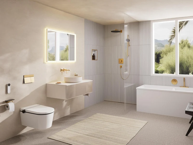 HANSGROHE Brauseset Raindance Alive Select S 125 3jet EcoSmart Unica 650mm