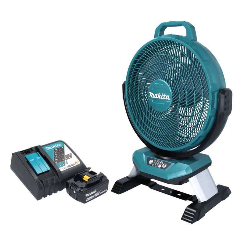 Makita DCF 301 RG1 Akku Ventilator Lüfter 18 V 33 cm + 1x Akku 6,0 Ah + Ladegerät